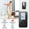 Compact Device Methane Detector 4-in-1 Design Gas Leak Alarm Temperature Monitor  Indoor Spaces