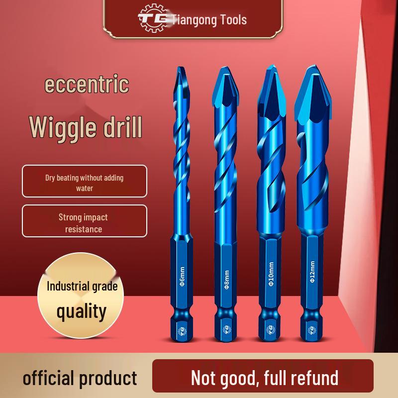 Tiangong Super Hard Tile & Concrete Drill Bit with Eccentric Tilt Head