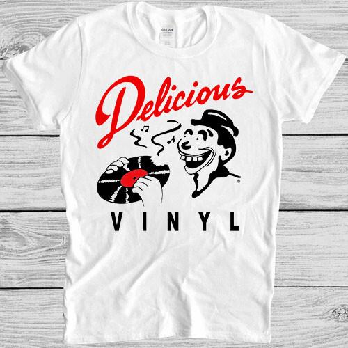 Delicious Vinly T Shirt 2730 Music Record Label Rap Hip Hop Cool Gift Tee