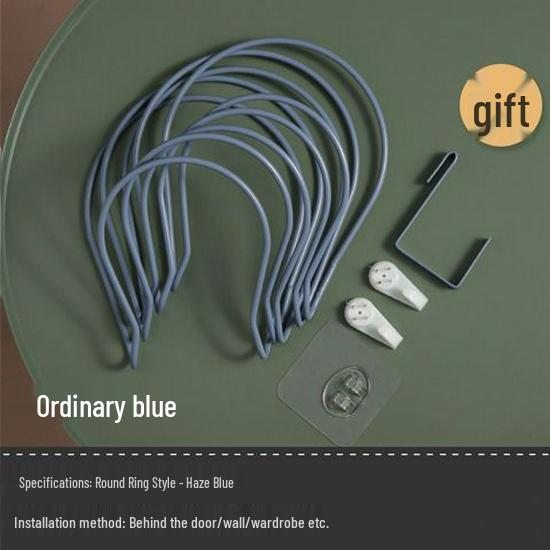 Wall-Mounted Hat & Scarf Holder for Bedroom or Dorm