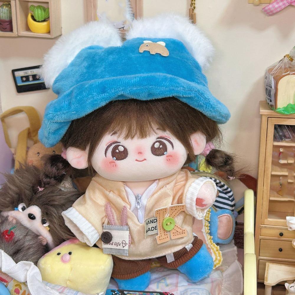 Estilo Animal 20cm Boneca de Pelúcia Roupas Roxo Mini Boneca de Pelúcia Roupas Presente de Aniversário
