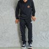 Vans Back Logo Graphic Print Casual Pullover Hoodie Men hoodies Black VN0A5H6VBLK