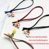 Enamel Alloy Fashion Jewelry Bracelet Pendant DIY Craft Christmas Charms Set Xmas Tree Hanging