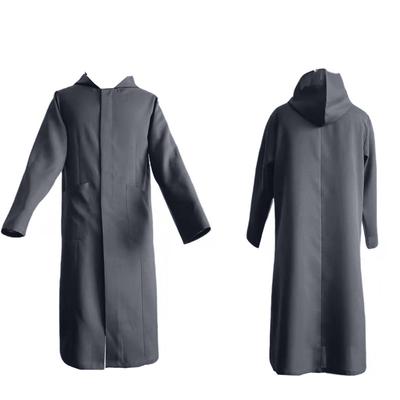 Korean Drama Game Cosplay Costume Man and Women Fashion Long Sleeve Solid Color Cosplay Cloak Costume with Hooded