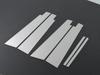 BRIGHTZ Stainless Steel Pillar Panels for Toyota Camry with Visor Attachment Ultra-Mirror ACV40/ACV45 (6-Piece Set) [PIL-SIL-159]