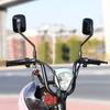 Kovový zámok na motocyklovú prilbu s držiakom na zrkadlo Prilba na riadidlá proti krádeži Háčiky na bezpečnostný zámok Príslušenstvo Dva kľúče
