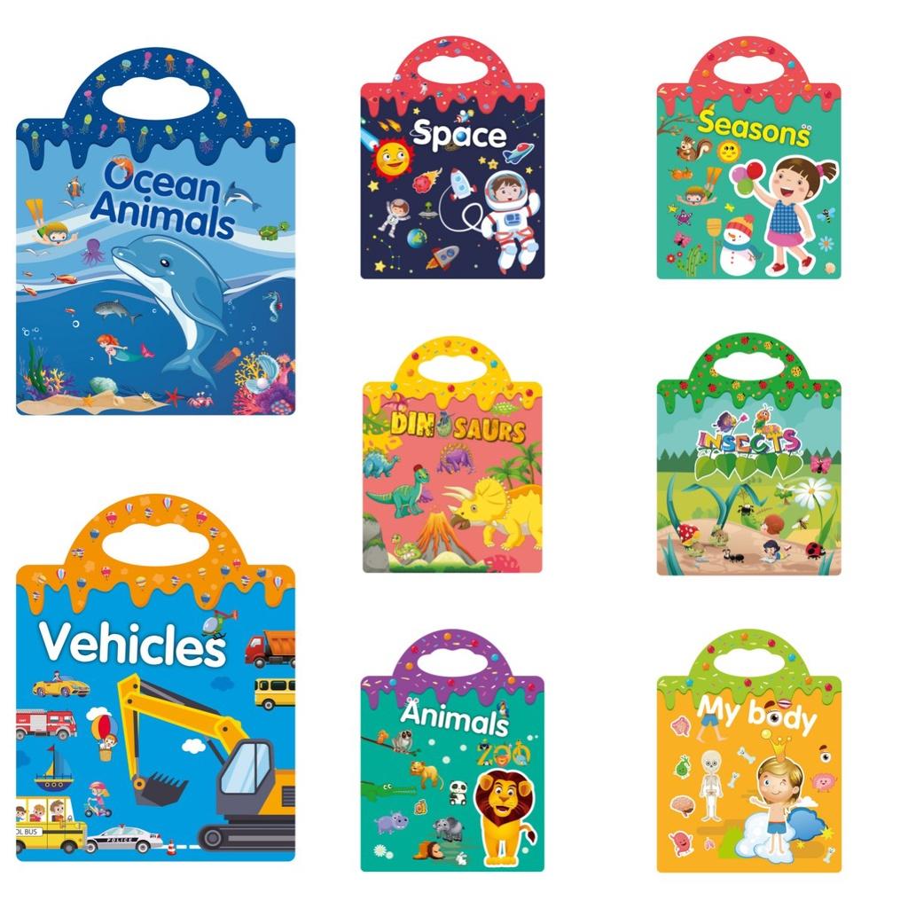 Dinoworld Stickerbuch für Kinder