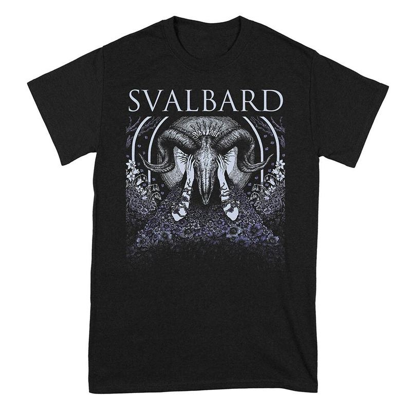 

Svalbard Band The Weight Of The Mask Cover Cotton Black Unisex T-Shirt M