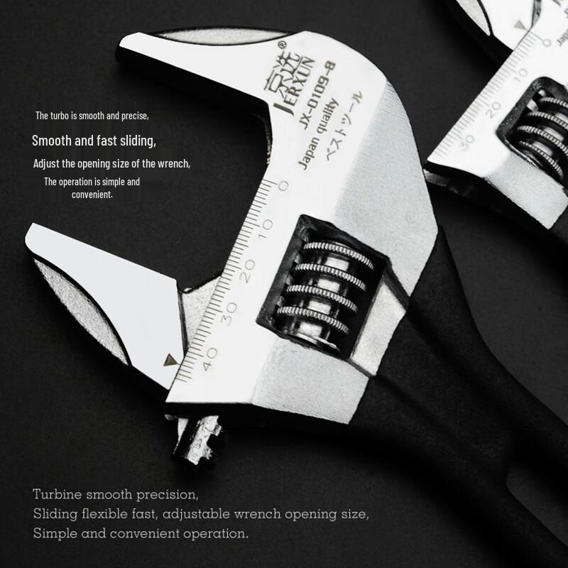 JERXUN Multi-functional Adjustable Wrench