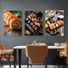 Japanese Sushi Cuisine Art Posters Minimalist Japanese Food Prints Canvas Painting Restaurant Wall Picture Kitchen Decoration