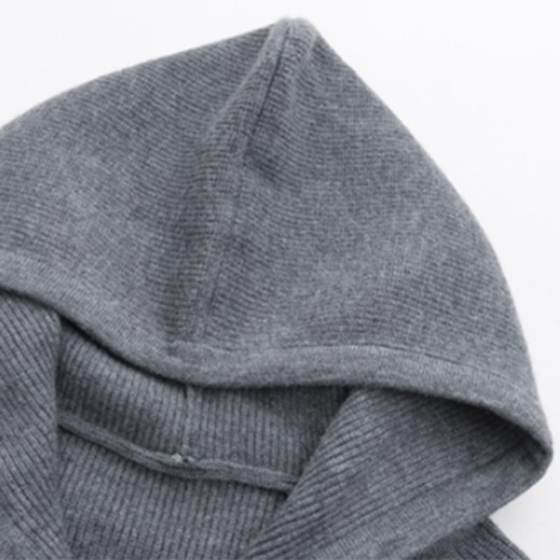 Top for Women Autumn Winter Large Size Loose Long Sleeve Knit Hoodie Sweater Pullover Sweaters Top