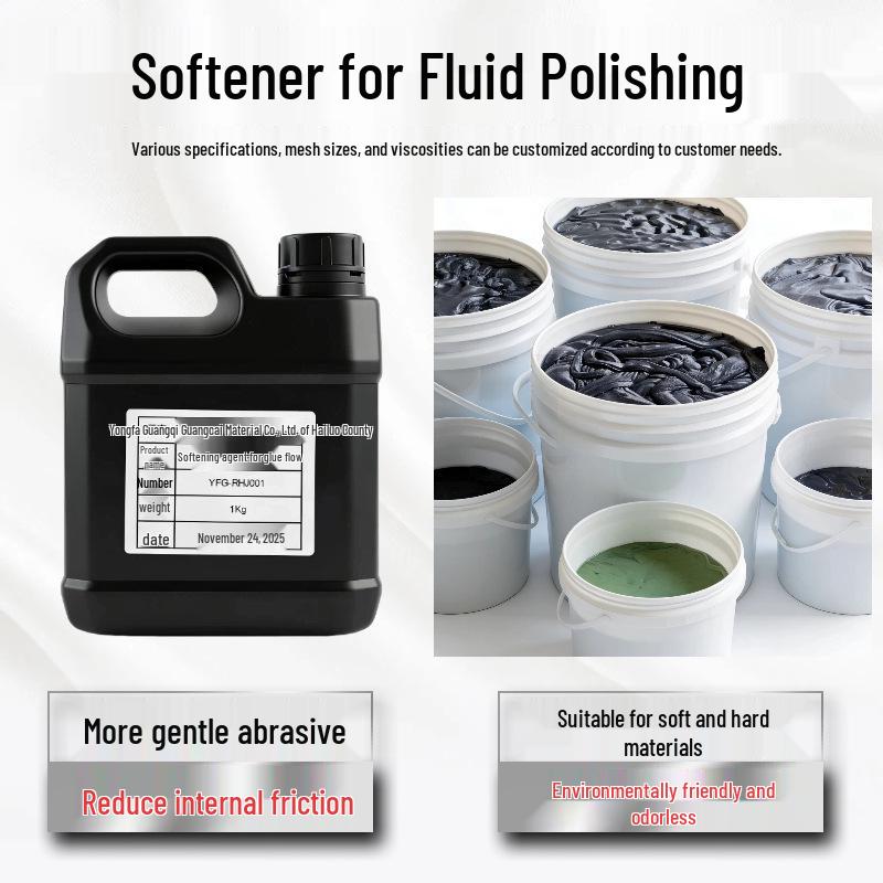 **Fluid Polishing Media with High-Molecular Abrasive Particles for Precision Grinding**