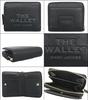 Marc Jacobs Bifold Wallet Black The Leather Graphic Logo Mini Compact Wallet for Women (2R3SMP044S10) [Brand] [Used]
