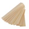 10Pcs Unfinished Wooden Rectangular Plaque Board Natural Pine Wooden Blocks Panels for Paintings DIY Art Craft