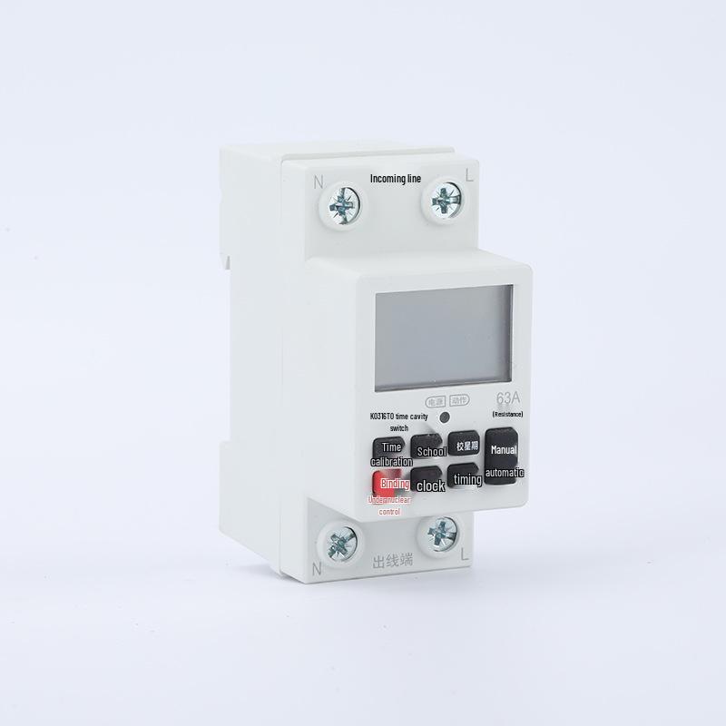 220V Microcomputer Time Switch 63AKG316TG Timer for Street Light Control