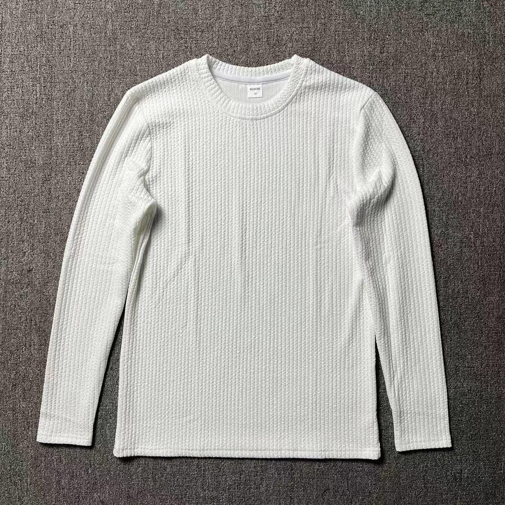 Men's European American Fashion Knit Sweater - Autumn/Winter Long Sleeve Top, Thick Knitwear for Youth
