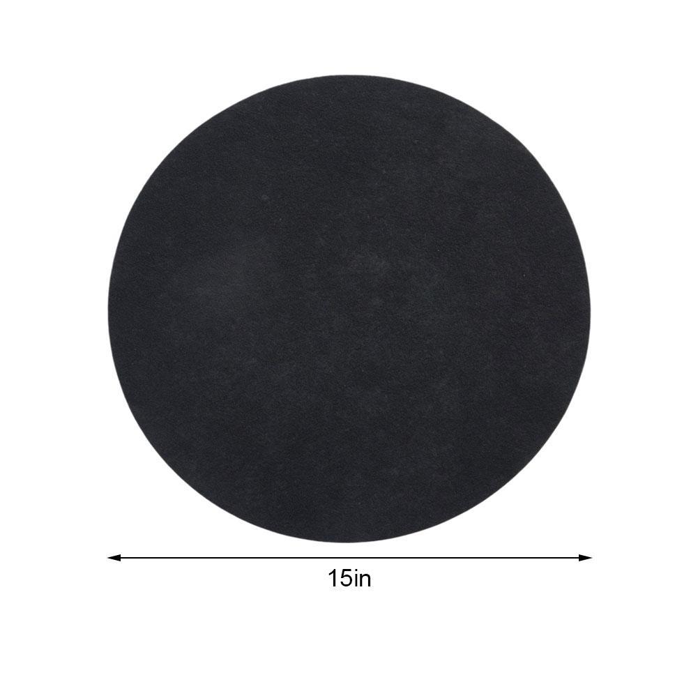 2pcs Oil Drain Splash Pads for Garage Automotive Car Oil Changing Transmission Drain Pan Mat 38 cm in diameter 1cm tthickness