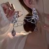 Spicy Girl Vibe: 2025 Sweet & Cool Niche Tassel Earrings - Chic & Slimming Long Design