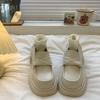 New High Platform Loafers Women Black Heeled Slip On Shoes Woman Faux Leather Heels Female Driving Loafers Chunk Block Heel Shoe