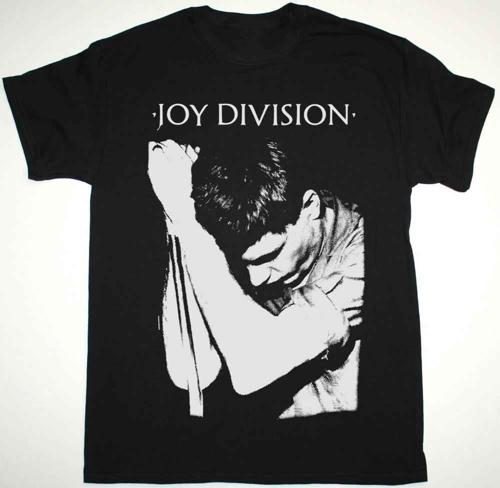 Retro JOY DIVISION IAN CURTIS Live Shirt Classic Black Unisex S-5XL 1H0145 Unisex T-Shirt S