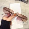Latest Stylish Polygonal Personalized Men's and Women's Sunglasses High End Outdoor Sunscreen Sun Gasses Stylishy Shades UV400 Protection