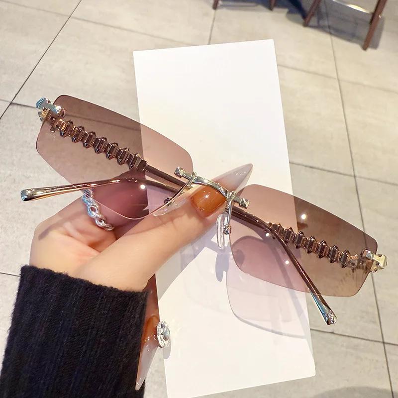 Latest Stylish Polygonal Personalized Men's and Women's Sunglasses High End Outdoor Sunscreen Sun Gasses Stylishy Shades UV400 Protection