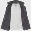 Men's Trendy Loose-Fit Denim Workwear Jacket - Spring/Autumn Collection