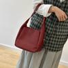 Johnature Genuine Leather Retro Women's Bag Commuting Soft Cowhide Solid Color Handbag Versatile Shoulder Bag