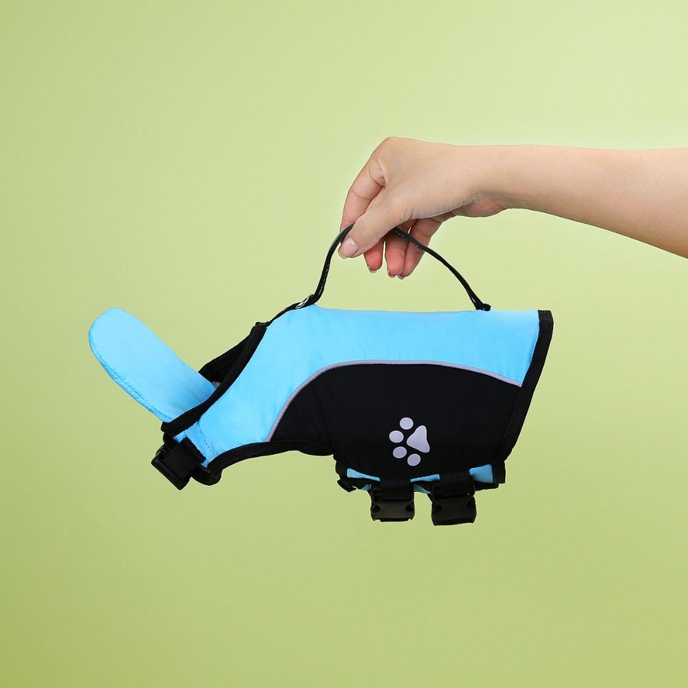 Adjustable Dog Life Jacket Reflective Pet Life Vest Safety Dog Swimming Vest  Beach