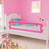 VidaXL Bed Rail for Children 150x42 Cm Pink 10102