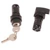 22Mm Key Knob Switch 1No1Nc 2/3 Position Self Locking Select Rotary Power Button Lock Switch Power Conversion Switch 10A On Off