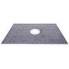 Waterproofing Shower Kit Shower Kit Tray 38''x60'' with Central Drain PVC