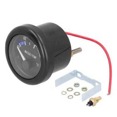 Thermomètre marin 40-120 °C, rétroéclairage LED, témoin lumineux d'alarme, 12 V