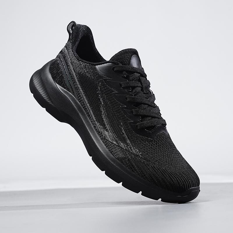 

Fashion Men s Casual Tennis Summer Breathable Soft Soled Walking Outdoor Sports Non Slip Cover for Wearing Lightweight Casual Flat Shoes 39 чёрный