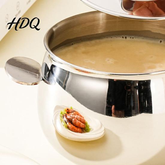 Stainless Steel Pot Bacon Grease Container with Strainer And Lid 1.3/1.8L for Cooking Oil Storage Easy-Grip Handle Frying Butter Sauces Kitchen