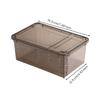 Box pro hibernaci želv Polypropylenový materiál Chovný přístřešek Regulace vlhkosti