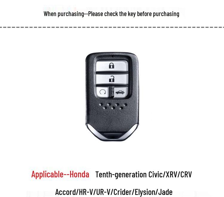 Honda Civic Key Shell and Remote Control Cover