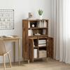 Highboard Reclaimed Wood 60 x 36 x 110 cm Engineered Wood