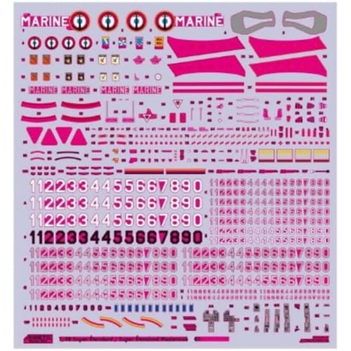 Kinetic 1/48 French Navy Super Etendard Modernized Plastic Model Kit KNE48140