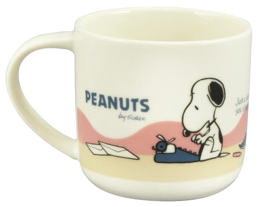 Yamaka Shoten Snoopy Mug (Letter)