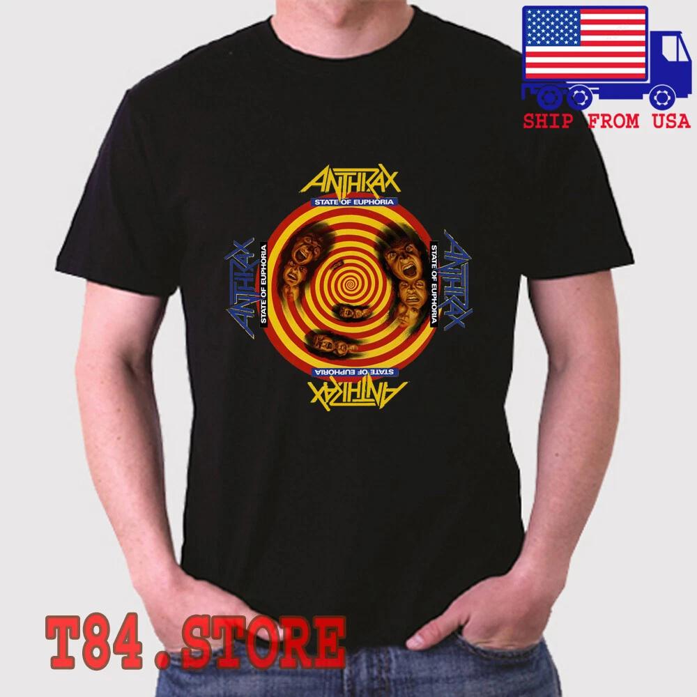 ANTHRAX State of Euphoria Мужская Черная Размер от S до 5XL M