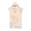 Botanical Floral Hooded Beach Towel Quick Dry Surf Poncho,Bath Towel,Sports Towels for Swimming, Beach, Surfing, Diving, Bathing