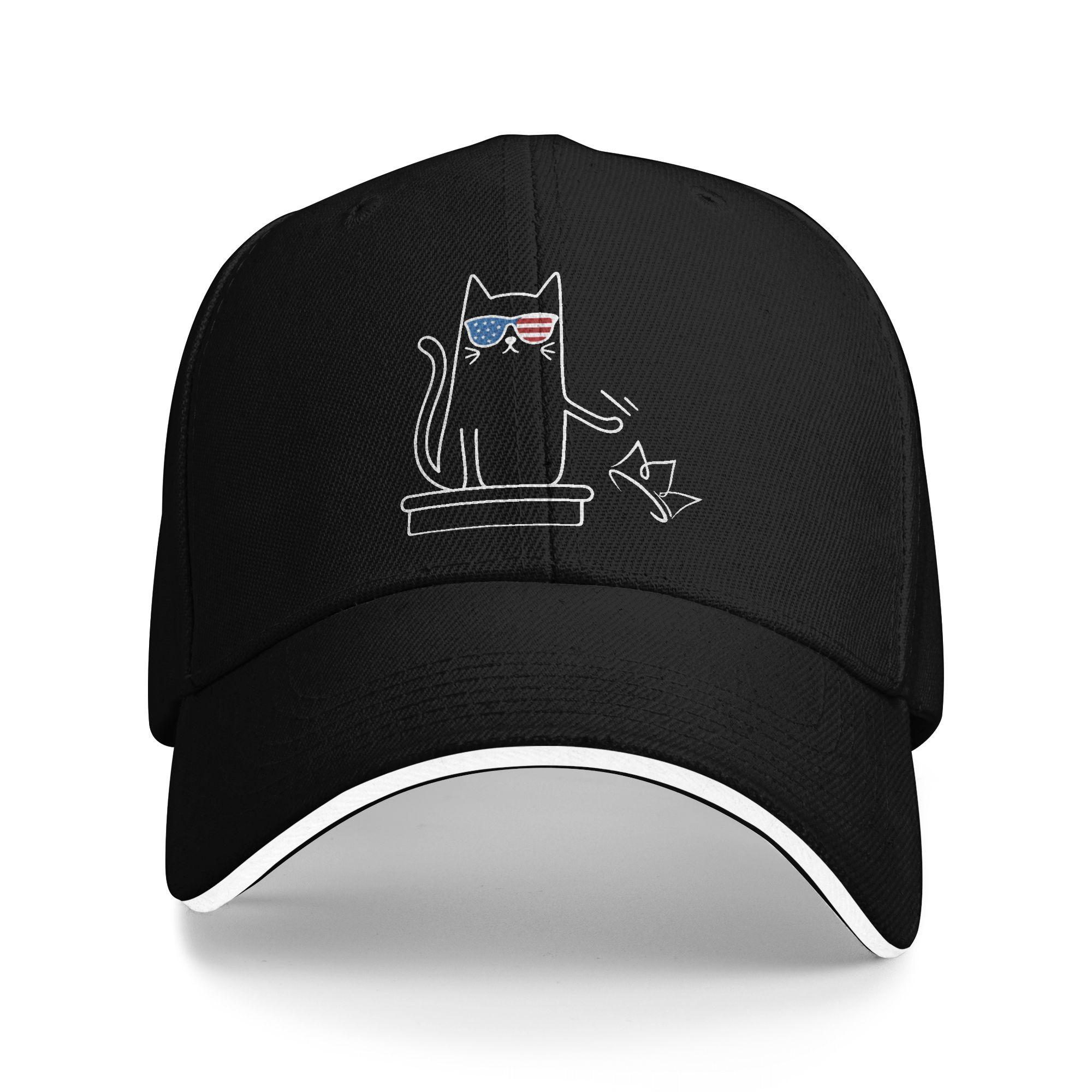 

No Kings Casual Baseball Cap Summer Trucker Hat Adjustable Outdoor Gym Hip Hop Hats Female Male Fitted Retro Baseball Caps As Picture чёрный