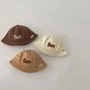 Letter Embroidery Baby Bucket Hat Breathable Thin Cotton Toddler Boy Girl Fisherman Cap Casual Travel Kids Sun Hats
