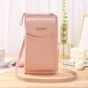 New Mobile Phone Bag Women's Fashion Versatile Korean Mini Messenger Bag Student Large Capacity Multi Card Wallet Card Bag Women
