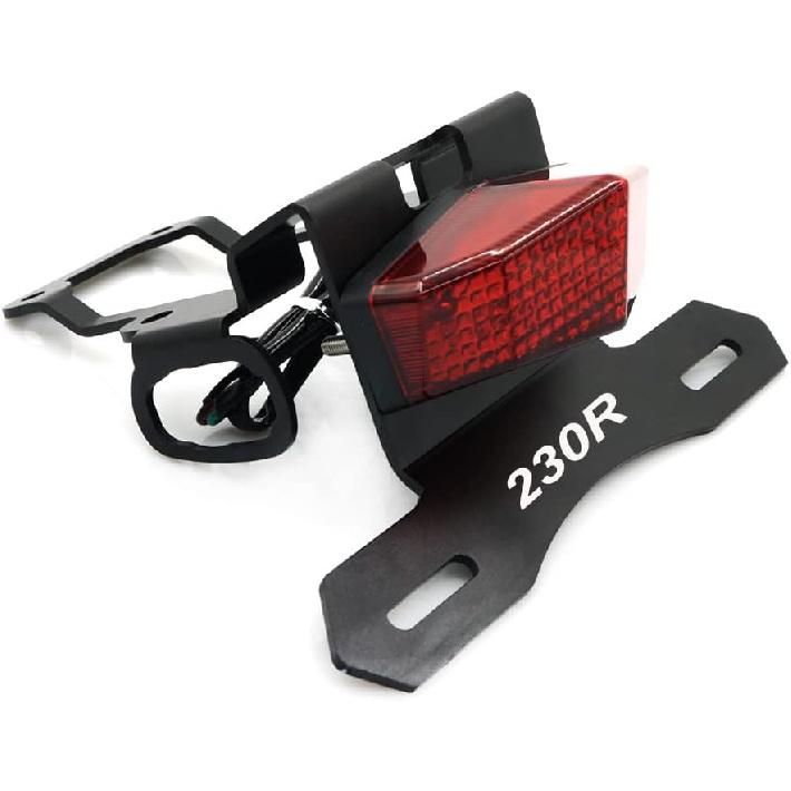 crazy sport License Plate Holder LED Brake Tail Light For KAWASAKI KLX230R 230 KLX230 2020-2024 KLX 230R KLX230SE KLX230SM Motorcycle Lamp Tail Tidy
