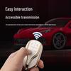 Maserati Key Cover for Levante, Levante SUV, and Ghibli - Protective Shell with Keychain.