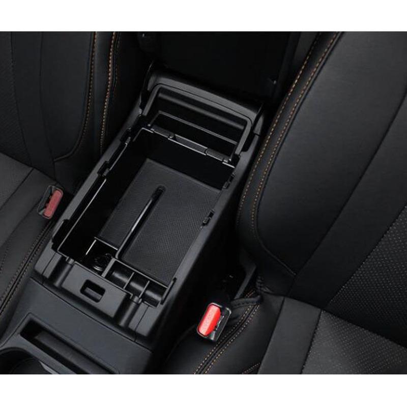 Car Inner Plastic Storage Trim Container Center Console Cup Holder Gear Box Frame Armrest For SUBARU XV 2018