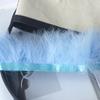 Color Blood Vessel Fleece Feather Cloth Edge Cloth Strip Fleece Cloth Belt Clothing Accessories Diy Car Non-Slip Mat Decorative Material