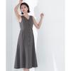 [Natural Beauty Basic] Side Pleated Jumper Skirt